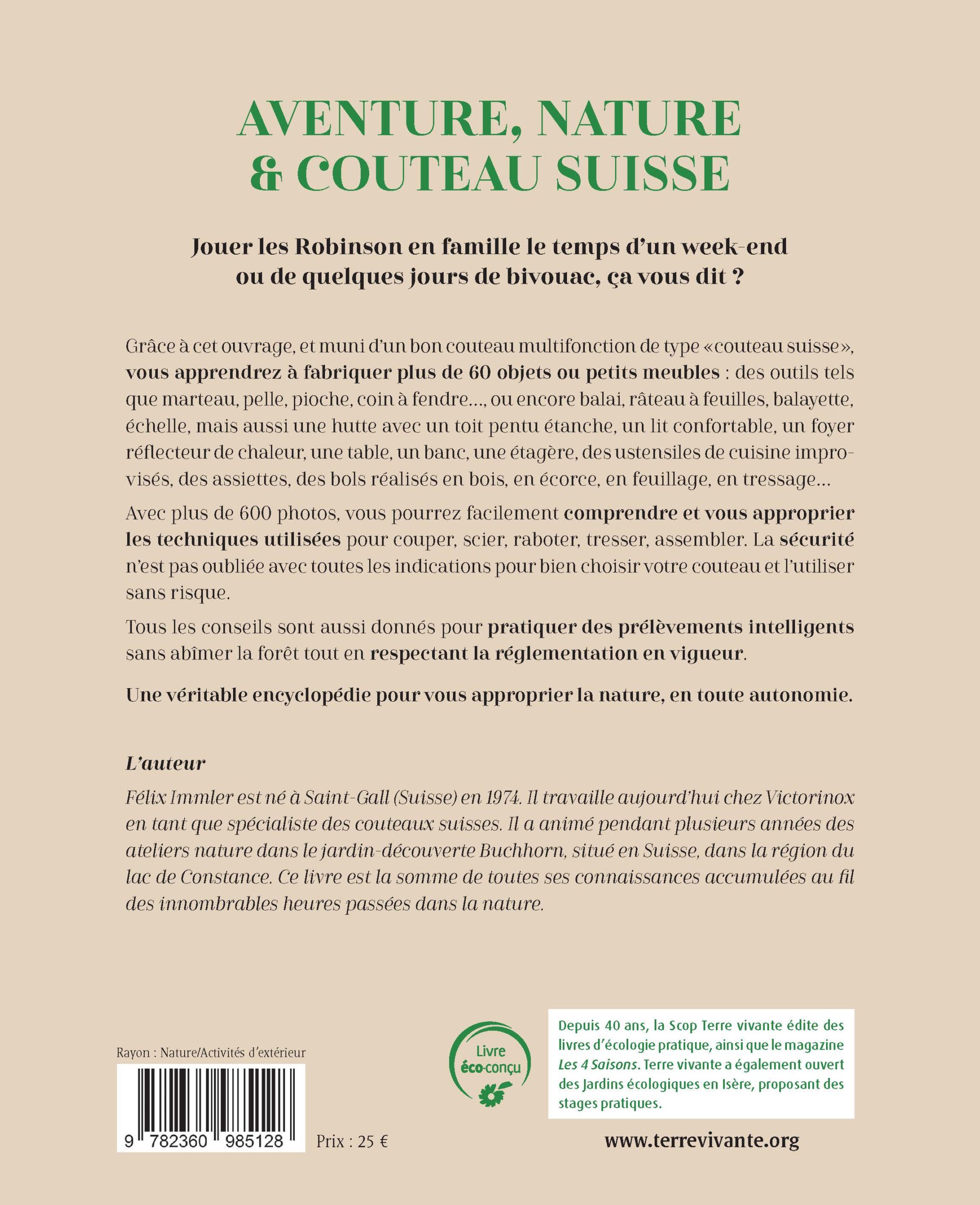 Aventure, nature et couteau suisse 1
