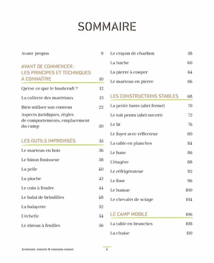 Aventure, nature et couteau suisse 3