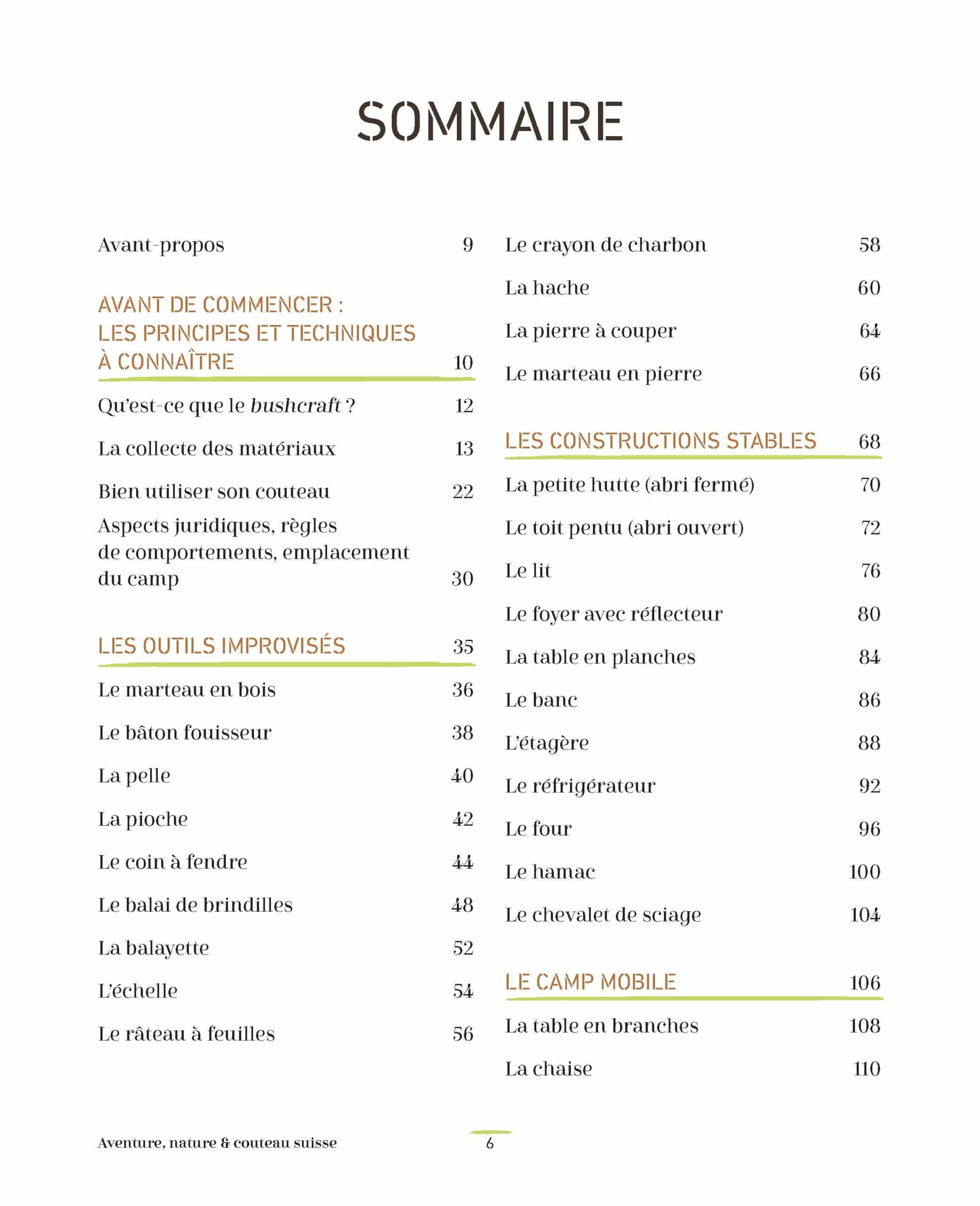 Aventure, nature et couteau suisse 3