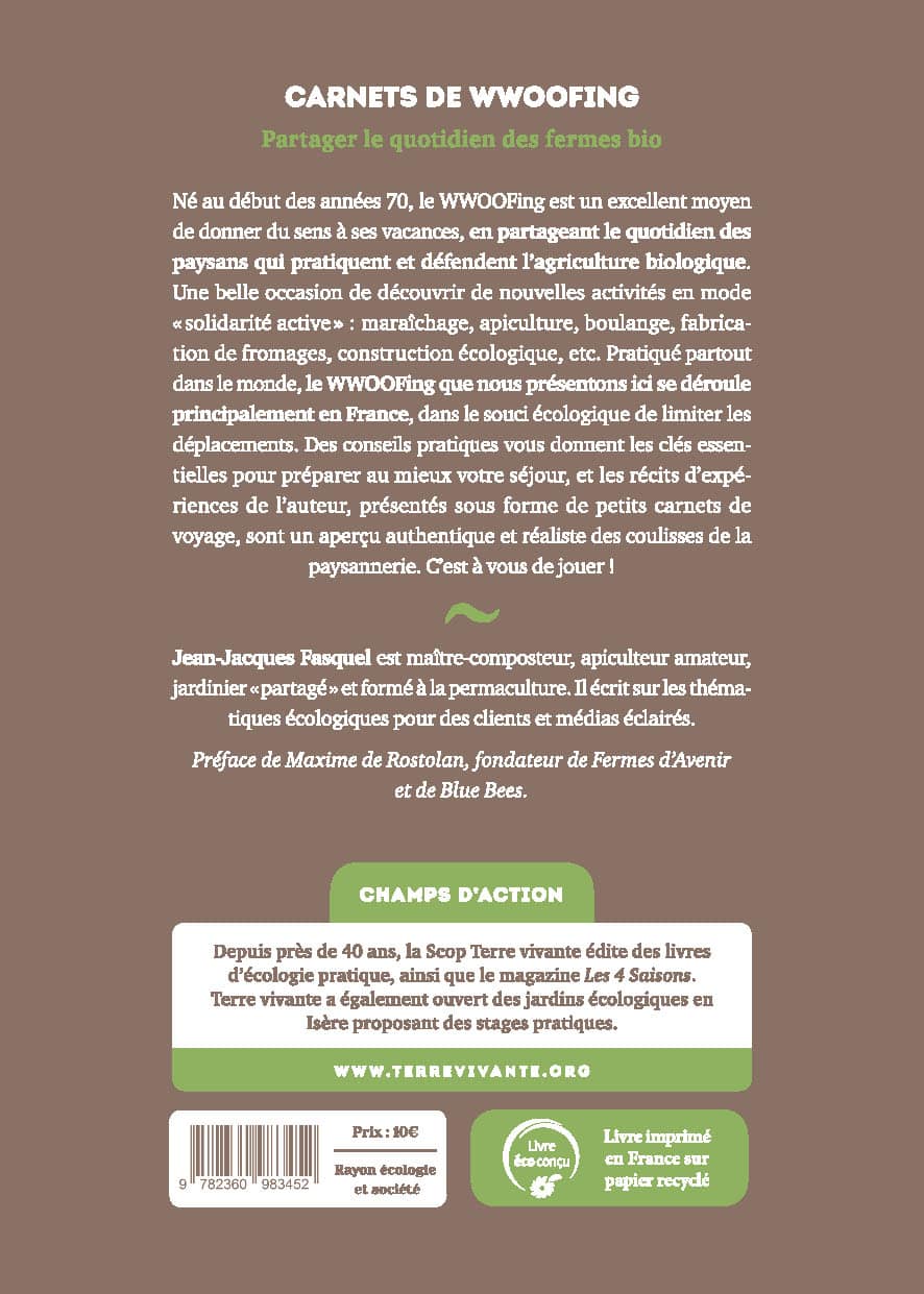 Carnets de wwoofing 1