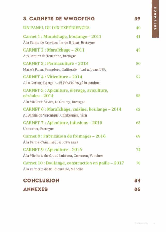 Carnets de wwoofing 3
