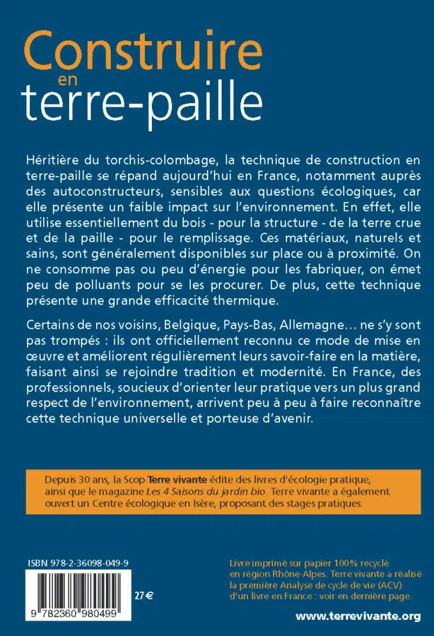 Construire en terre-paille 1