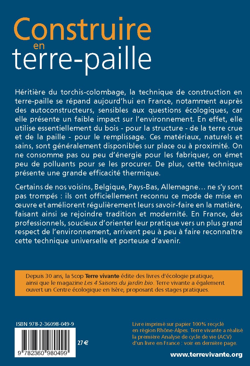 Construire en terre-paille 1