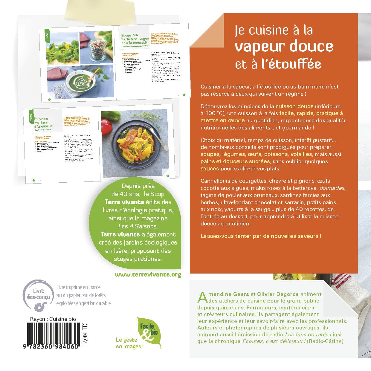 Je cuisine à la vapeur douce et à l’étouffée 1