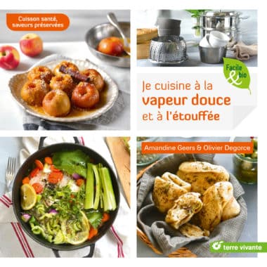 Je cuisine à la vapeur douce et à l'étouffée