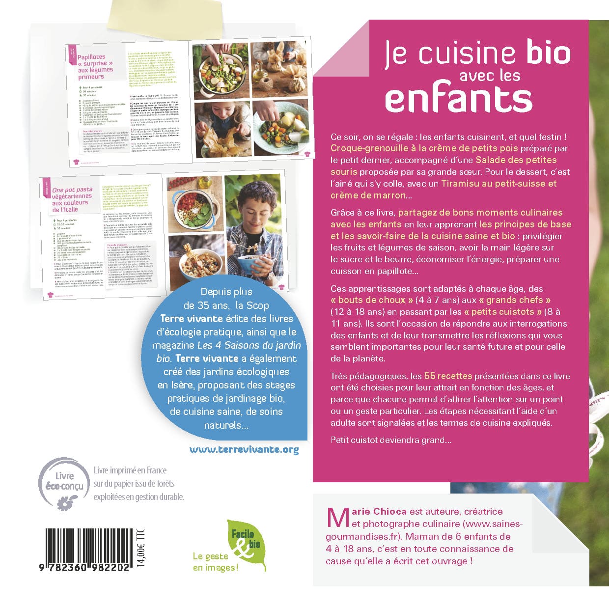 Je cuisine bio avec les enfants 1