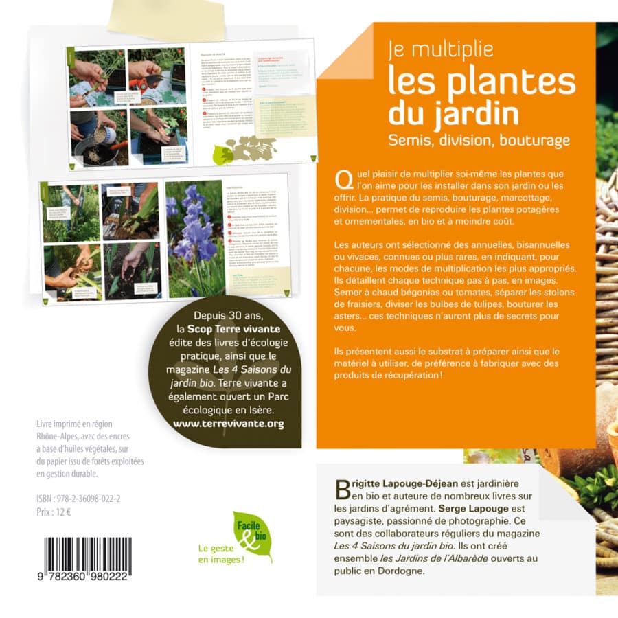 Je multiplie les plantes au jardin 1