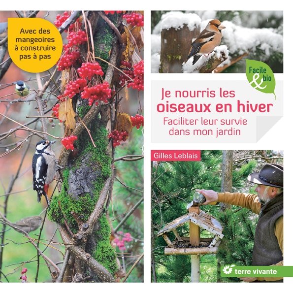 Je nourris les oiseaux en hiver