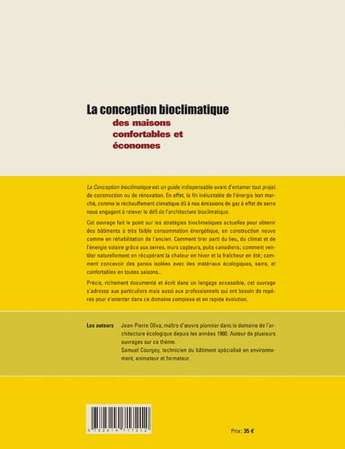 La conception bioclimatique