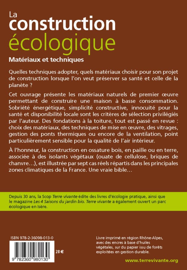 La construction écologique 1