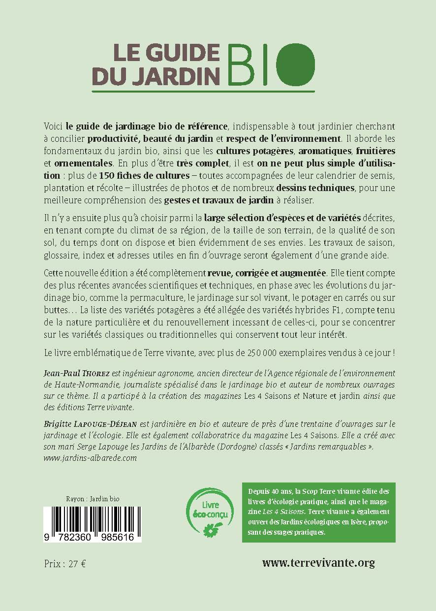 Le guide du jardin bio – 4ème édition – C4