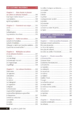 Le guide du jardin bio - sommaire 2