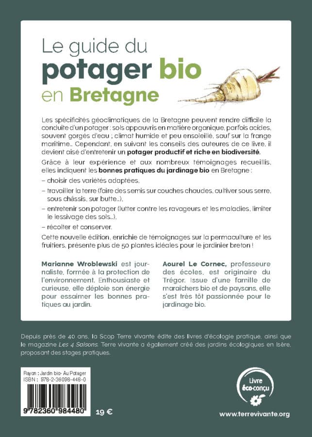 Le guide du potager bio en Bretagne - nouvelle édition 1