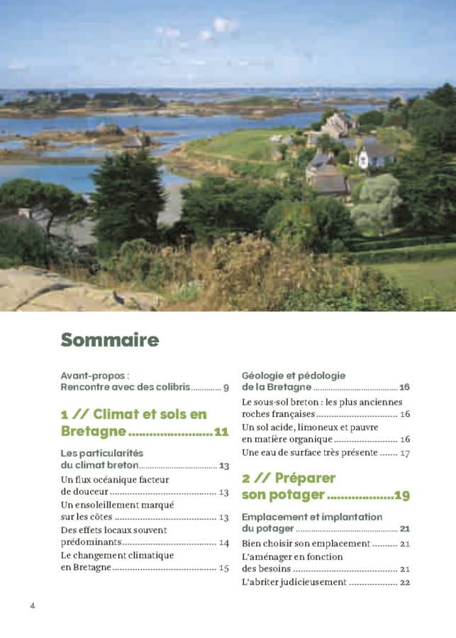 Le guide du potager bio en Bretagne - nouvelle édition 2