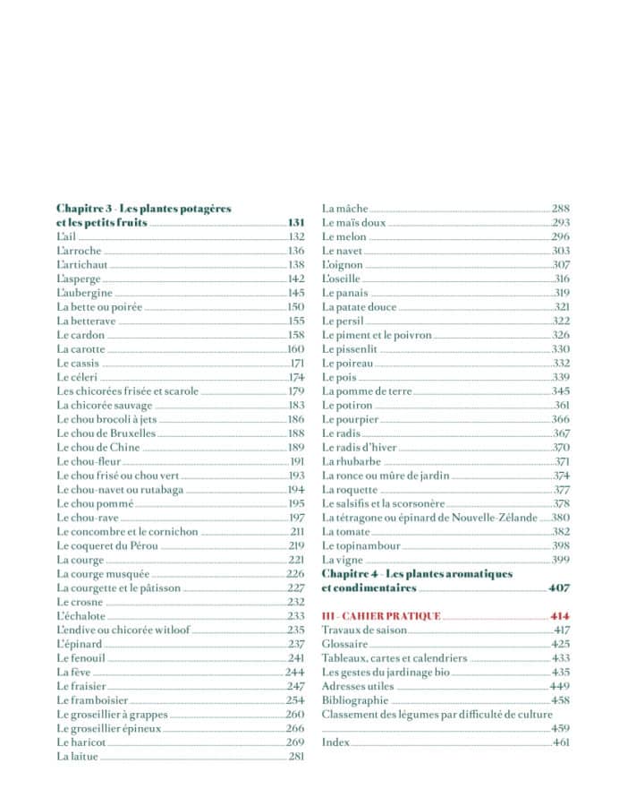 Le guide Terre vivante du potager bio 3