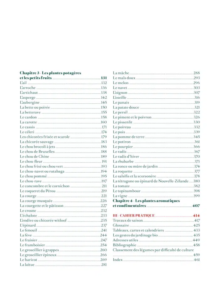 Le guide Terre vivante du potager bio 3
