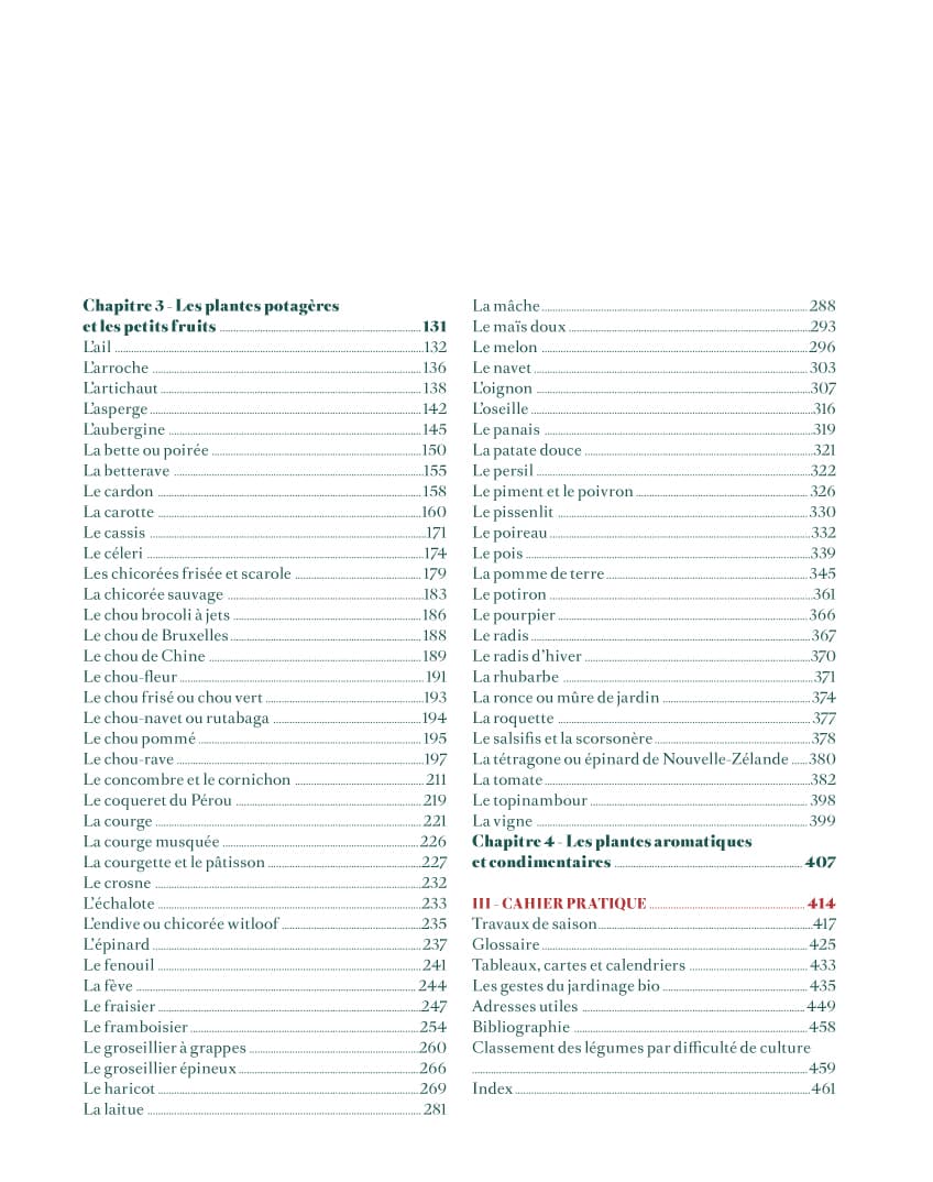 Le guide Terre vivante du potager bio 3