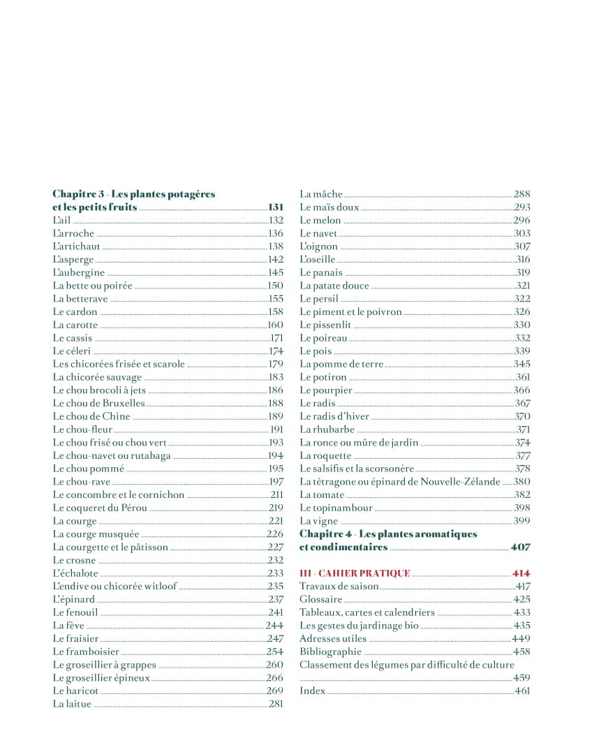 Le guide Terre vivante du potager bio 3