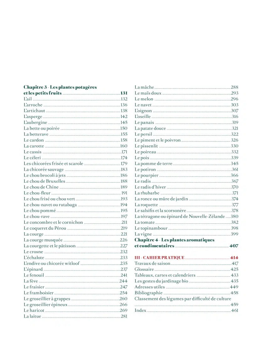 Le guide Terre vivante du potager bio 3