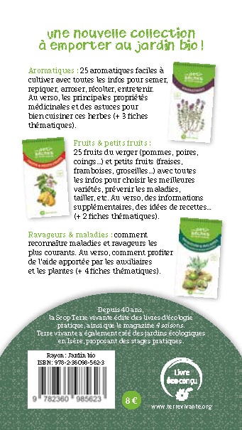 Les antisèches de Terre vivante : Légumes 3