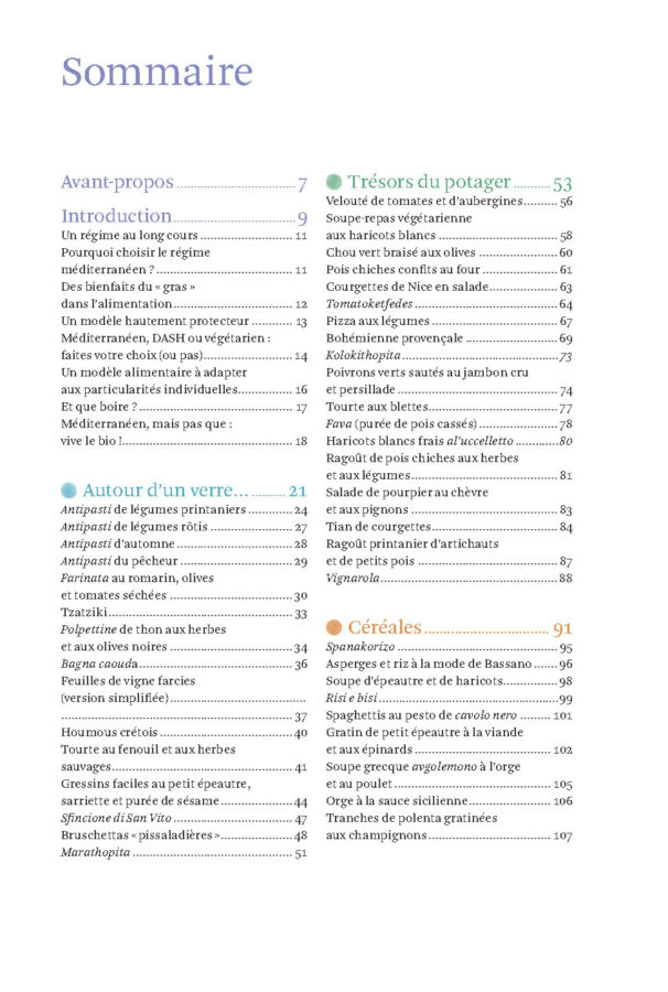 Les savoureuses recettes du régime méditerranéen 2