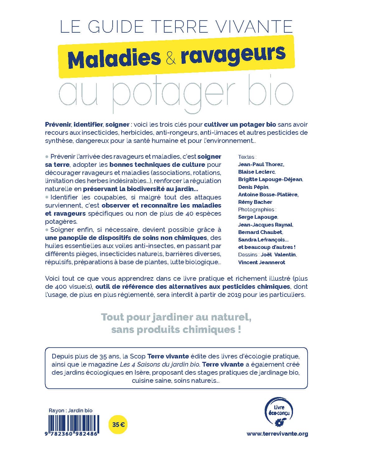 Maladies et ravageurs au potager bio 1