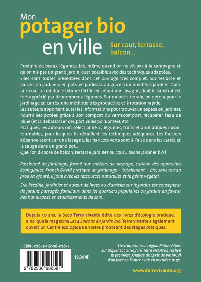 Mon potager bio en ville 1