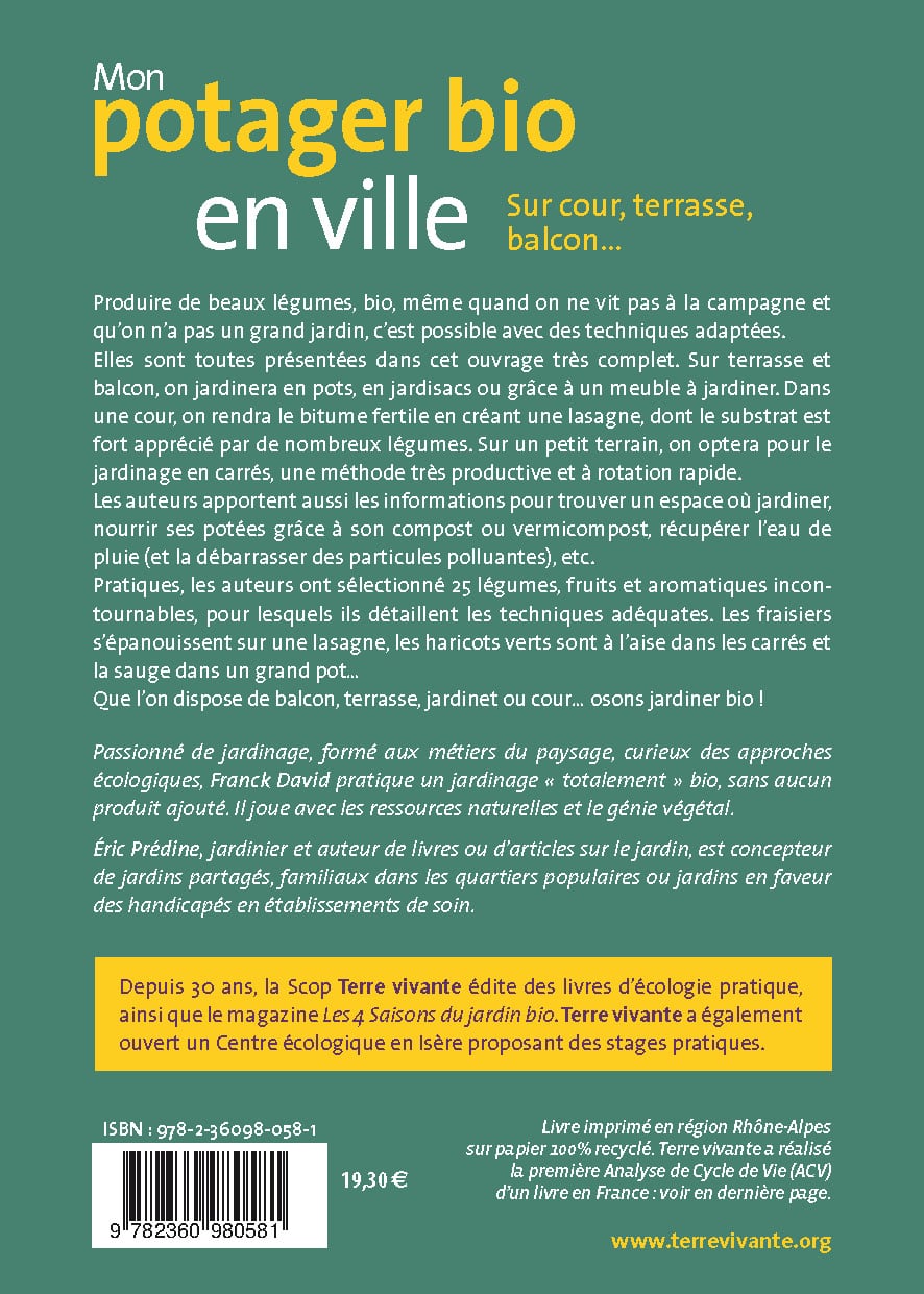 Mon potager bio en ville 1