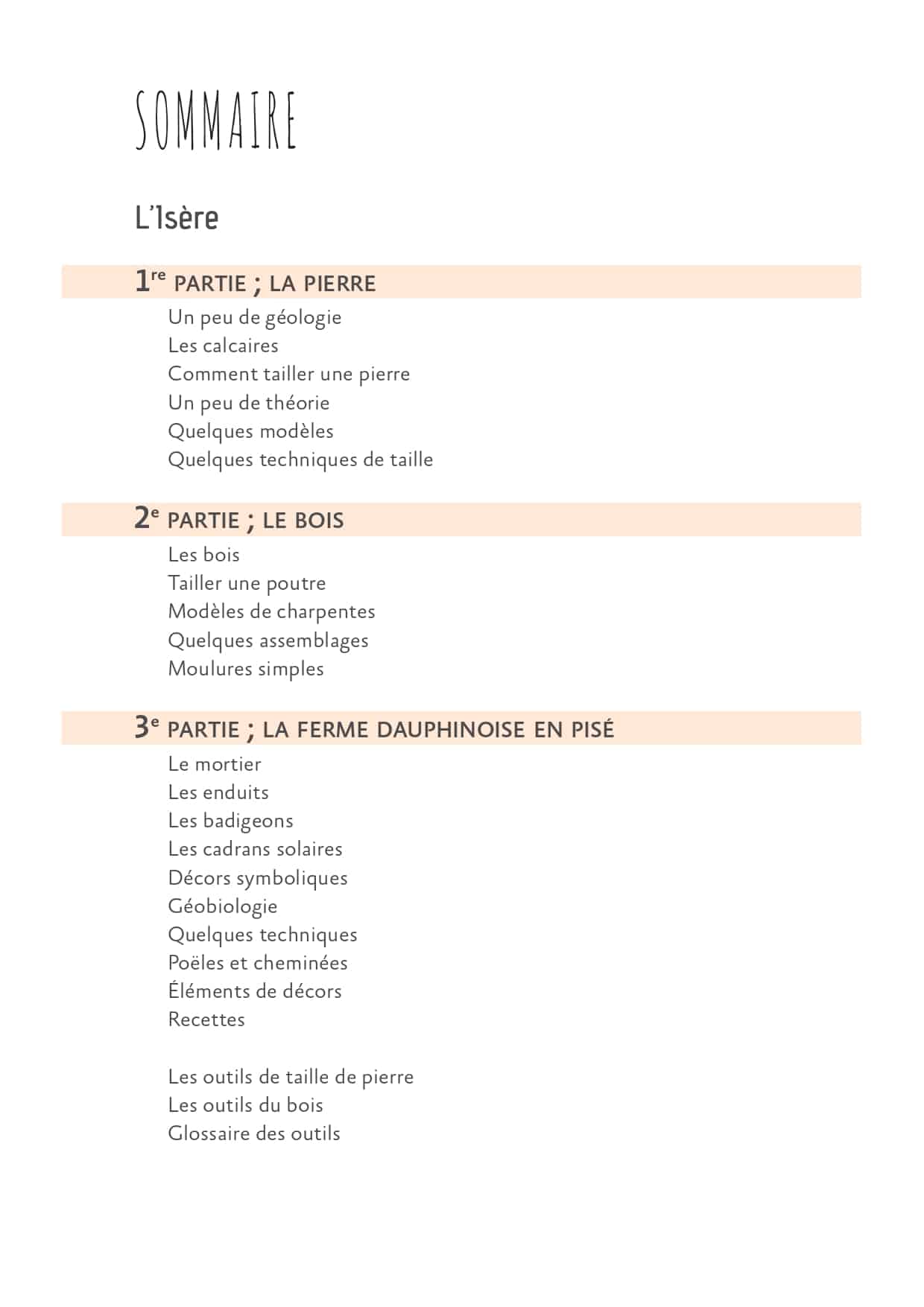 Petit manuel de construction traditionnelle en Dauphiné – Edition GLENAT 2