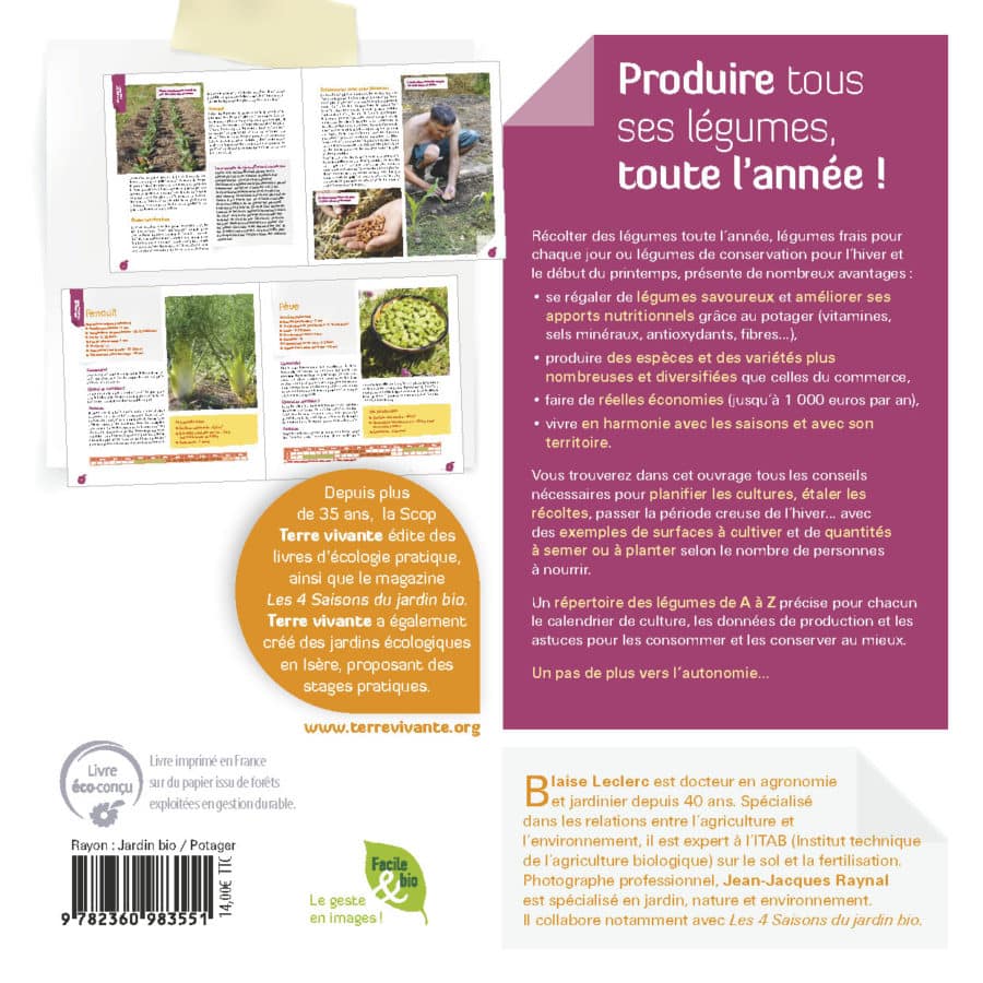 Produire tous ses légumes, toute l'année ! 1