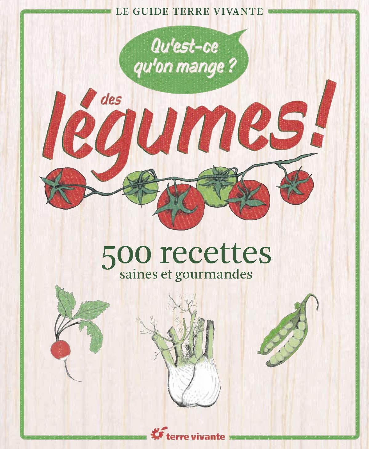 Qu’est-ce qu’on mange ? Des légumes !