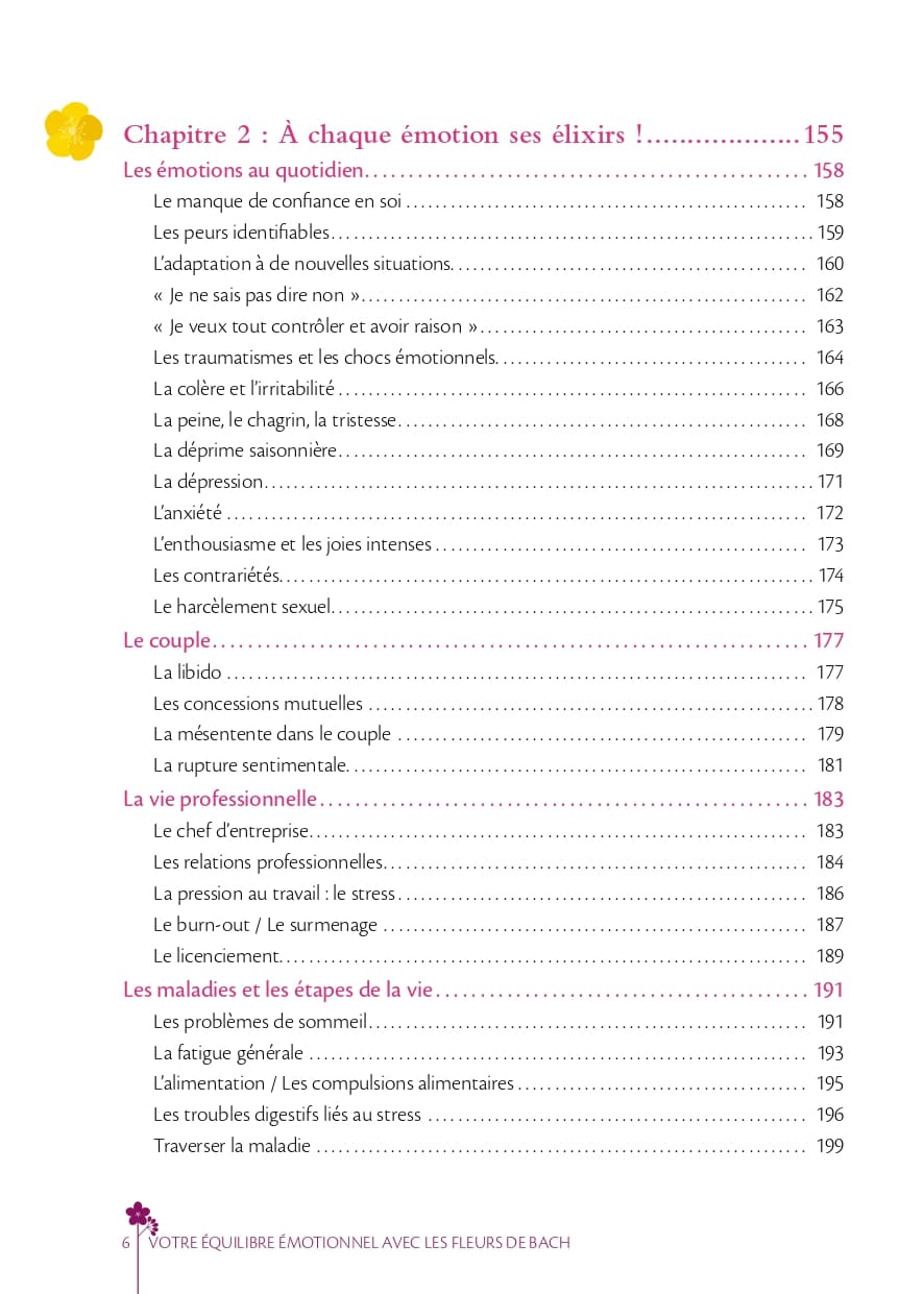 Votre équilibre émotionnel avec les fleurs de Bach 5