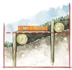 Comment construire un escalier de jardin en rondins de bois ? 1