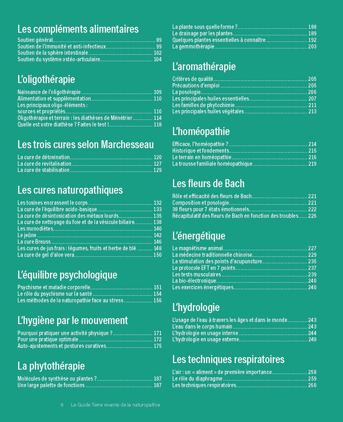 Le Guide Terre vivante de la naturopathie 3