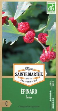 Graines Epinard fraise bio - Ferme de Sainte Marthe 2