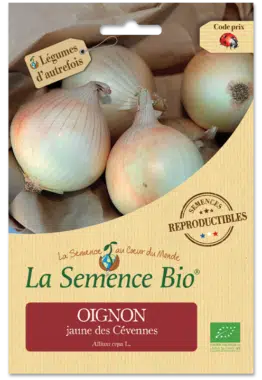 Graines Oignon jaune des Cévennes Bio - La semence bio 1