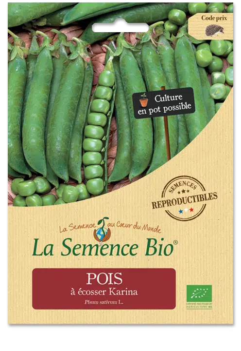 Graines Pois à écosser Karina Bio – La semence bio