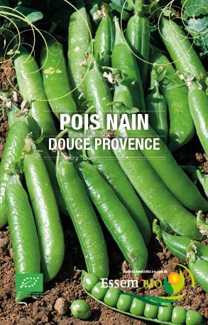 Graines Pois nain douce provence bio – Essembio