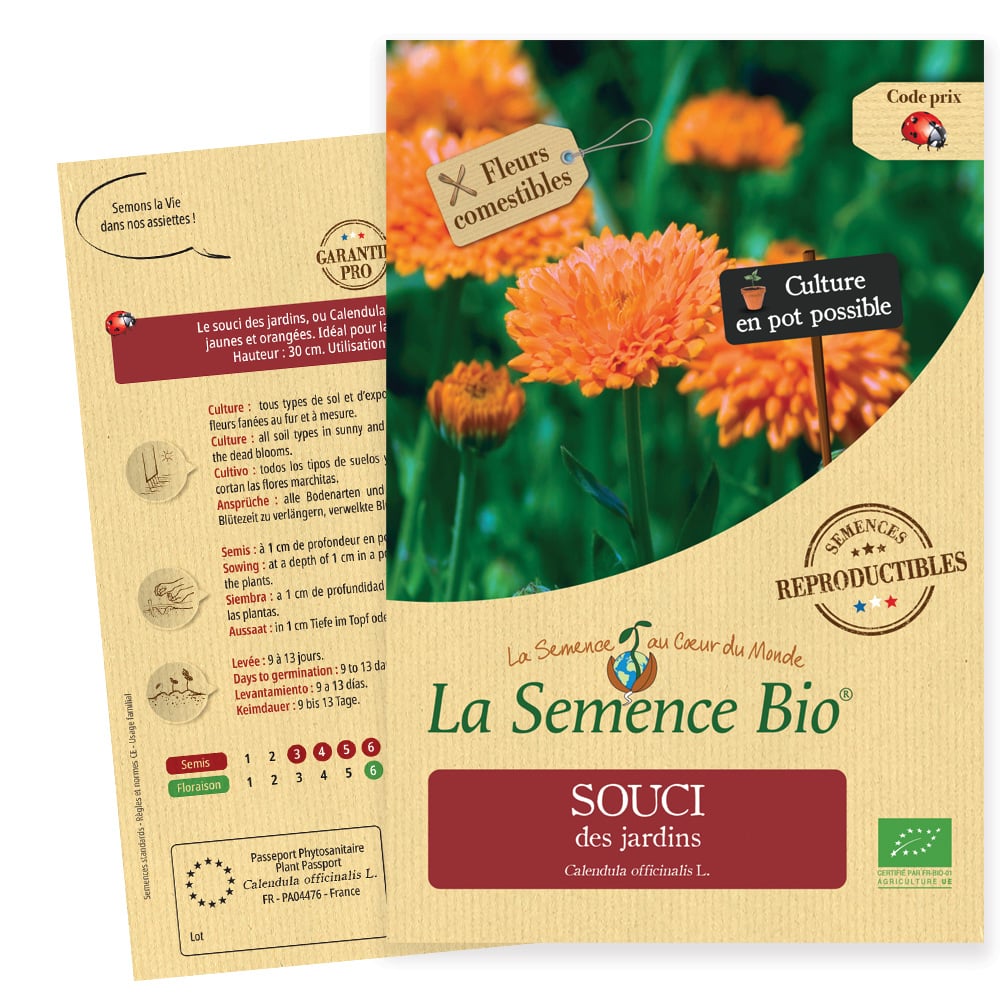 Graines Souci des jardins bio – La semence bio 1