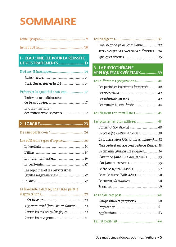 Des médecines douces pour vos fruitiers 2