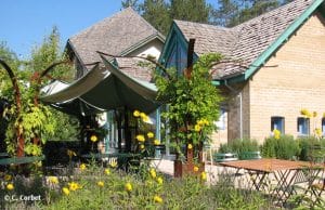 Terrasse du restaurant