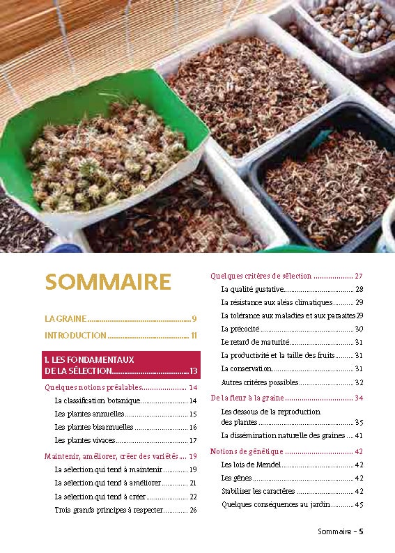 Produire ses graines bio – Nouvelle édition 2