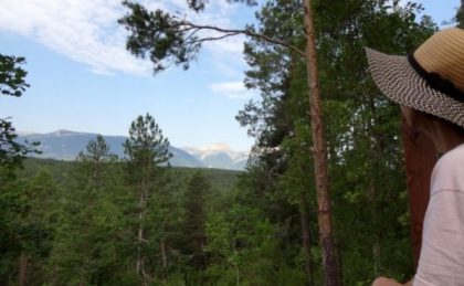 Sentier du 6e sens - Vue