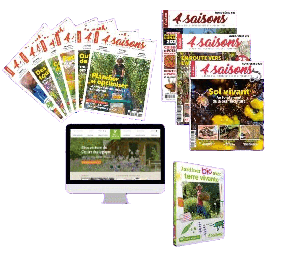 Offre Esprit + DVD “Jardiner bio avec Terre vivante” – Saison 2