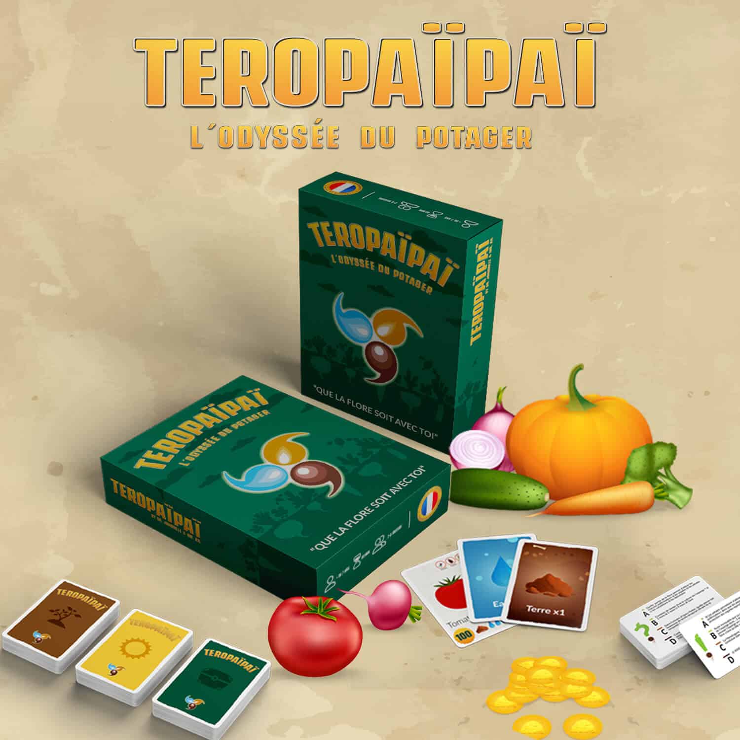 Teropaïpaï : L’odyssée du potager – Dr. Jonquille et Mr. Ail