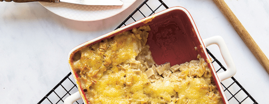 Recette de gratin de crozets au fromage