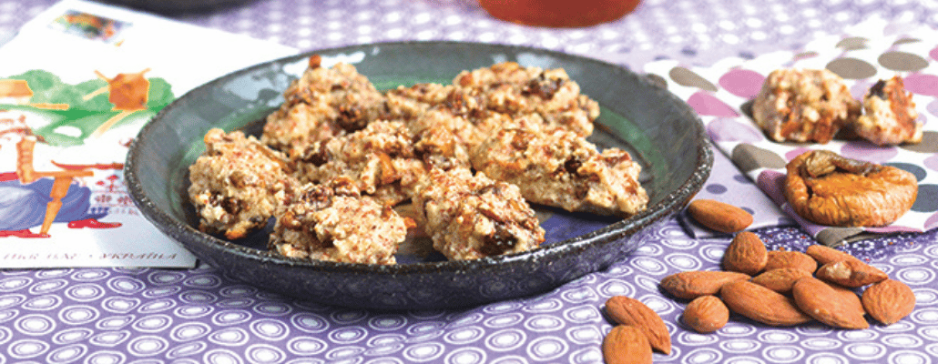 Rochers aux amandes sans sucre ajouté