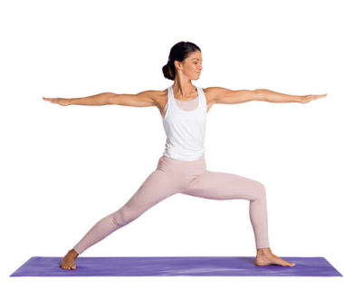 Séquence yoga - Le guerrier, Virabbadrasana