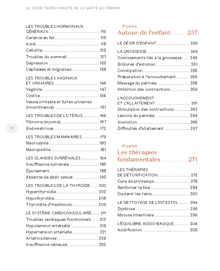 Le guide Terre vivante de la santé au féminin 3