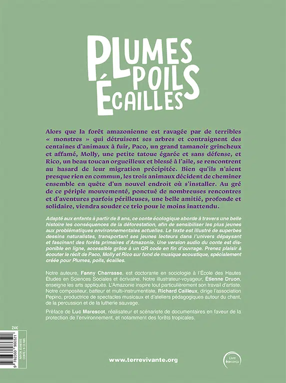 Plumes, poils, écailles 1